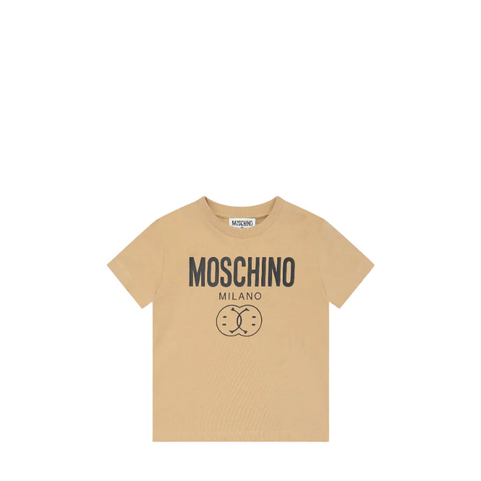 Moschino Kids Milano Logo T-Shirt