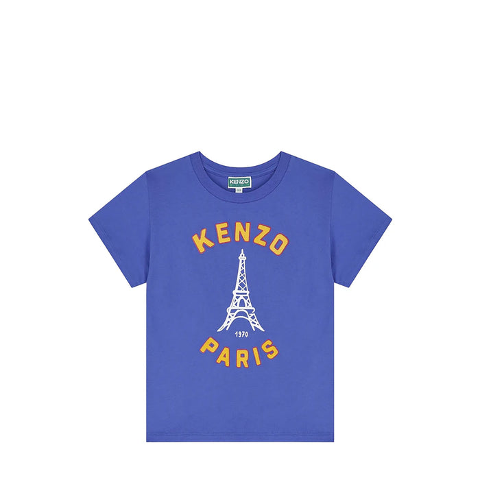 Kenzo Kids Eifel Tower Logo T-Shirt