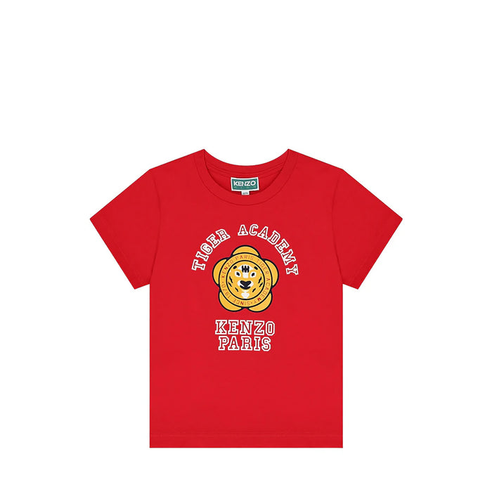 Kenzo Kids Tiger Academy Logo T-Shirt