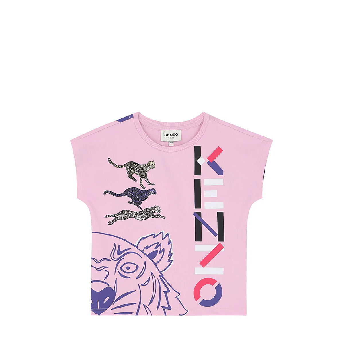 Kenzo Kids Animal Motifs T-Shirt