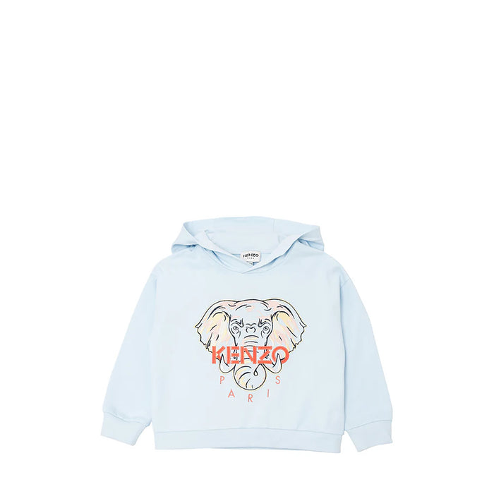 Kenzo Kids Elephant Logo Hoodie Sweatshirt