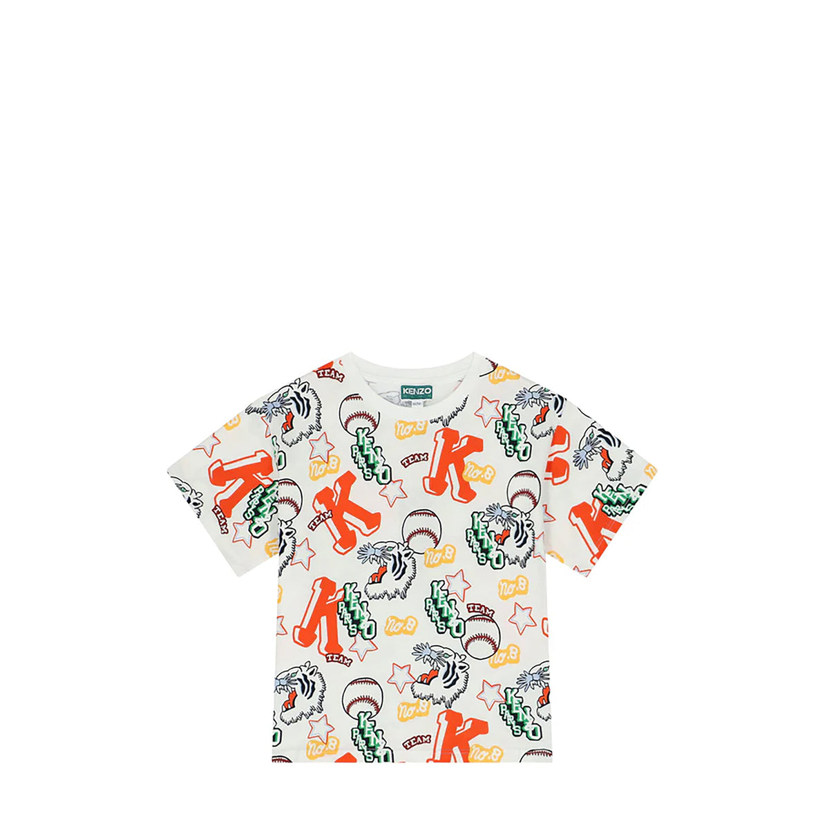 Kenzo Kids Varsity Multi-logo T-Shirt