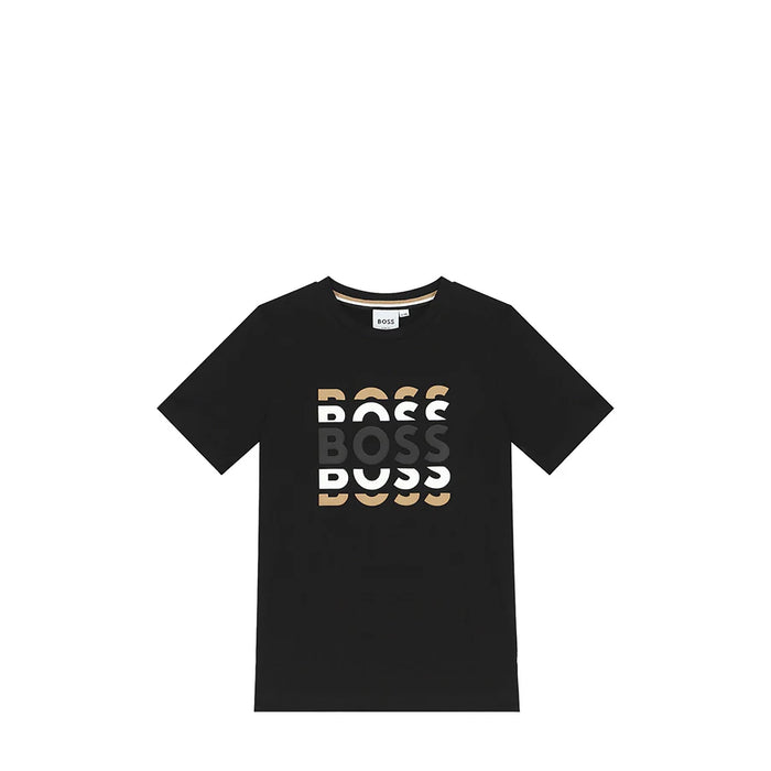 Hugo Boss Kids Multi-Logo T-Shirt