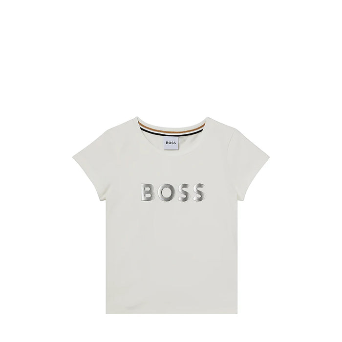 Hugo Boss Kids Shiny Logo T-shirt