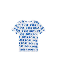 Hugo Boss Kids All Over 3D Print Logo T-Shirt