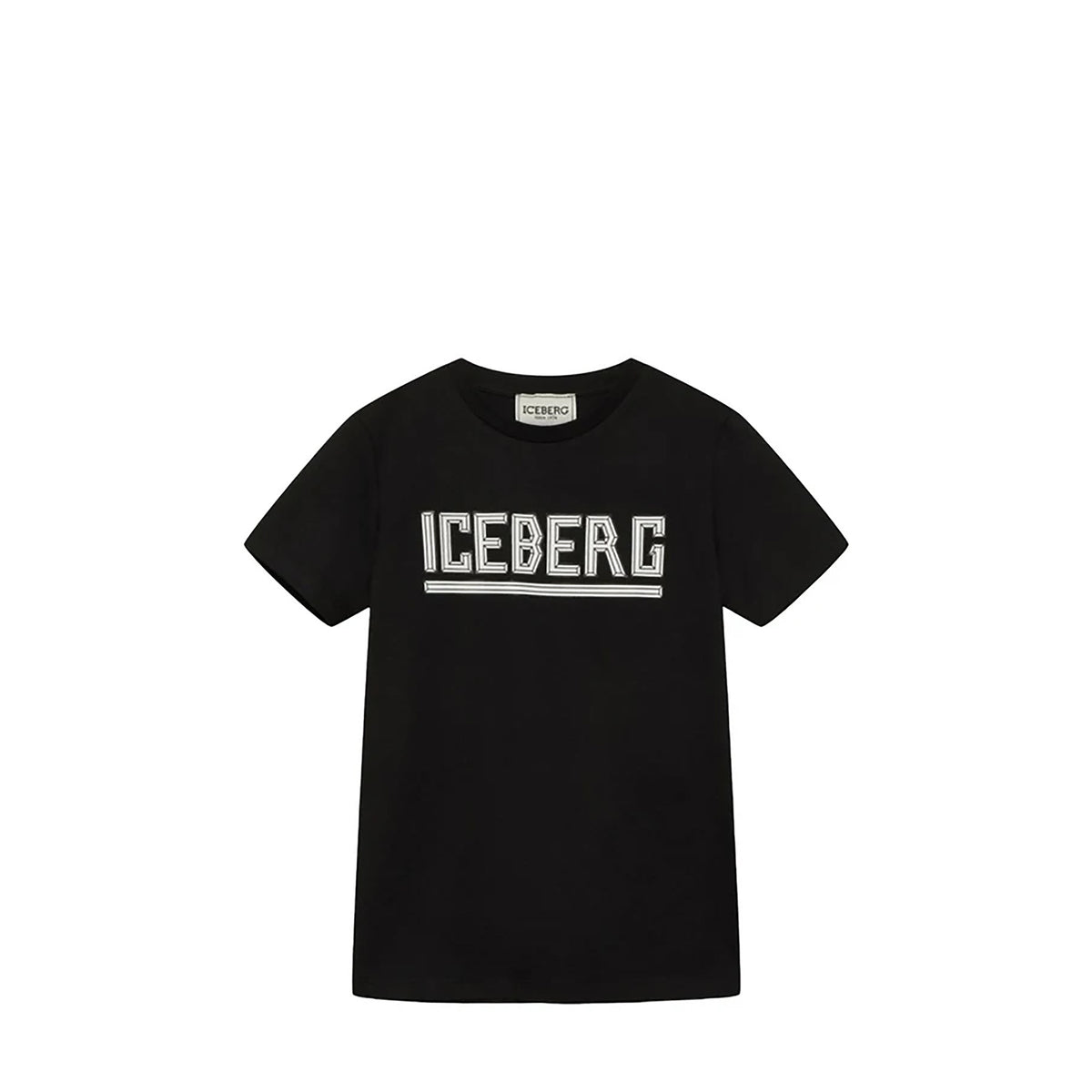 Iceberg Kids Black Logo T-shirt