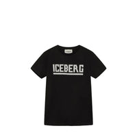 Iceberg Kids Black Logo T-shirt