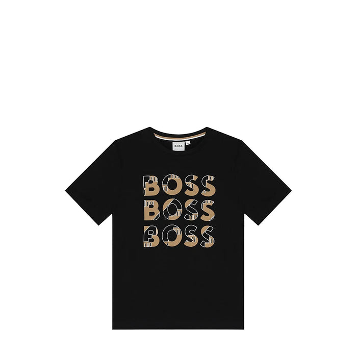 Hugo Boss Kids Triple Logo T-Shirt