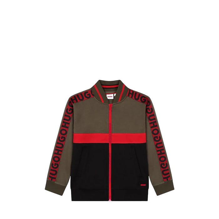 HUGO by Hugo Boss Kids Piqué Logo Track Jacket