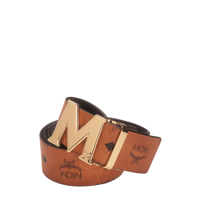 MCM Claus Reversible Belt in Visetos