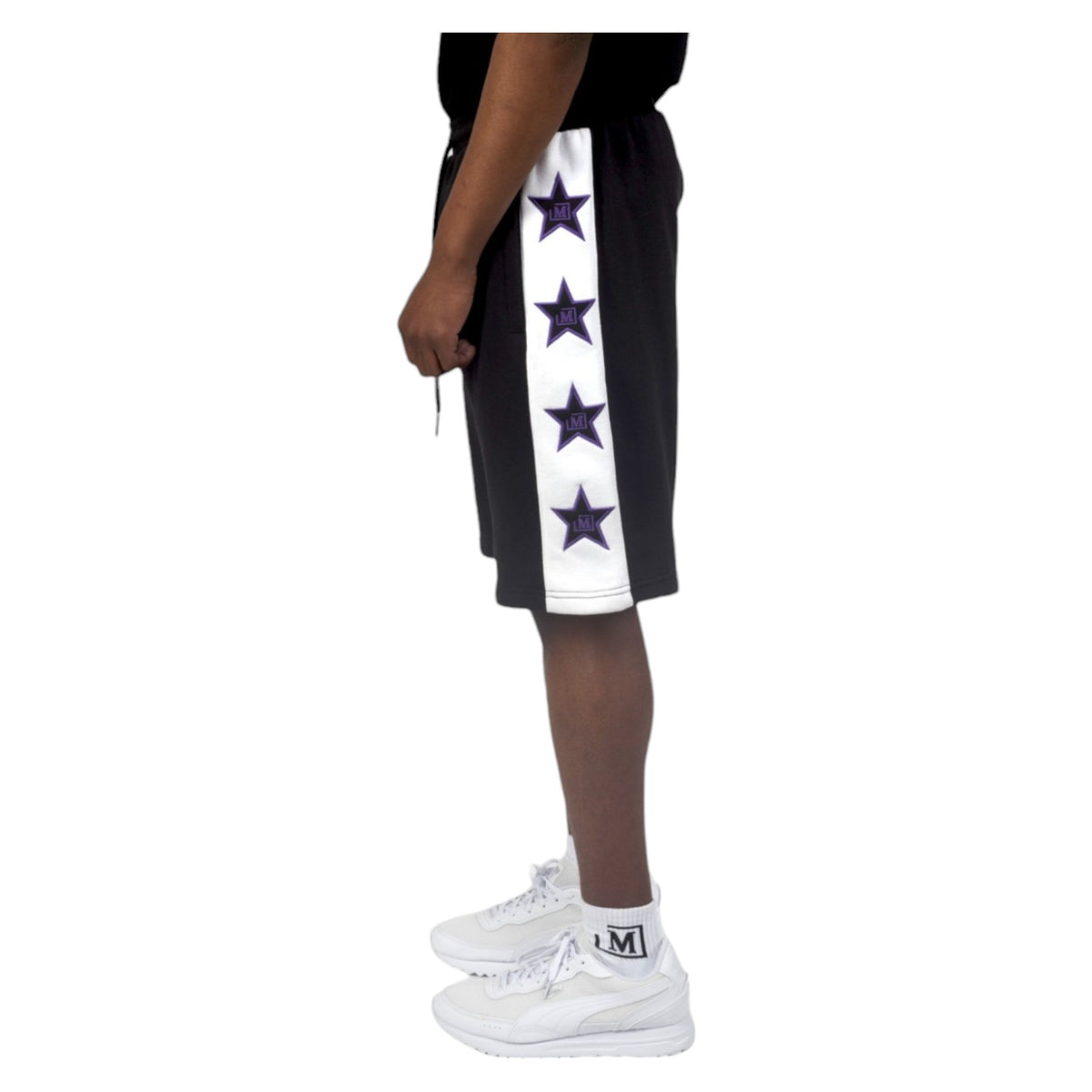 MDB Couture Men's M-Star Fleece Shorts