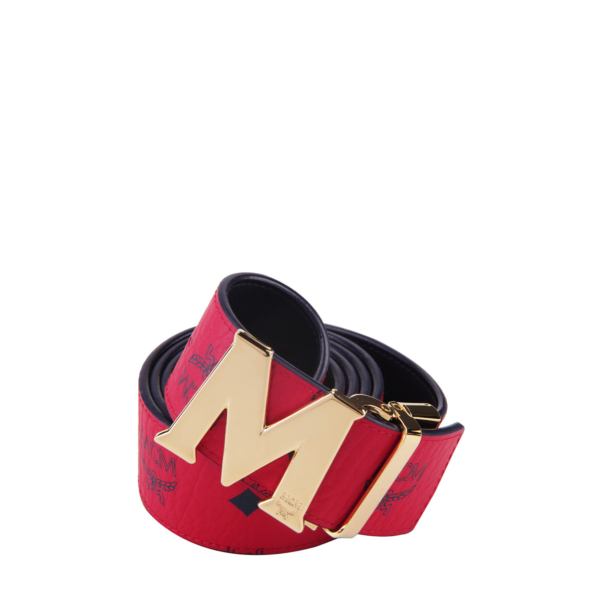 MCM Claus Reversible Belt in Visetos