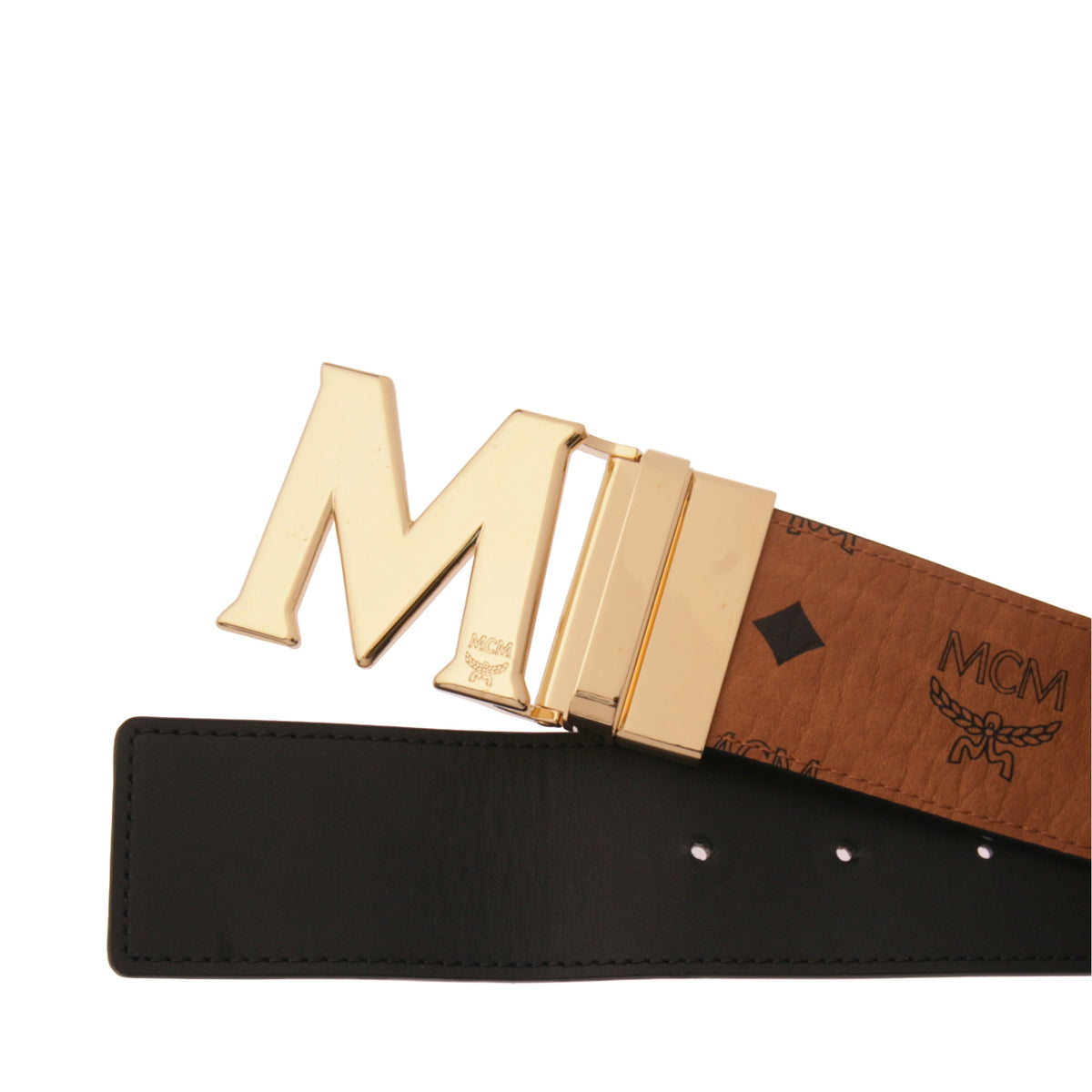 MCM Claus Reversible Belt in Visetos