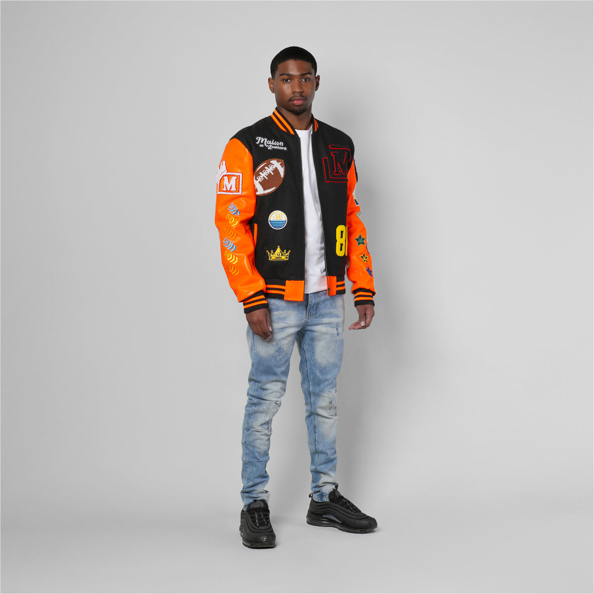 MDB Brand Men's Letterman Jacket