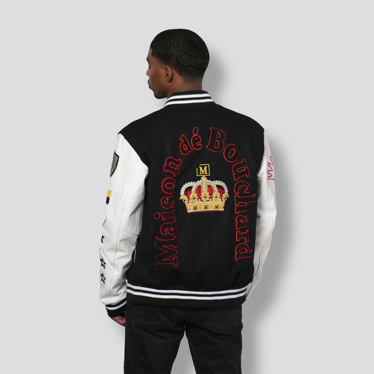 MDB Brand Men's Letterman Jacket