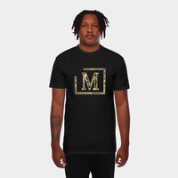 MDB Brand Men's M Camouflage Embroidered T-Shirt