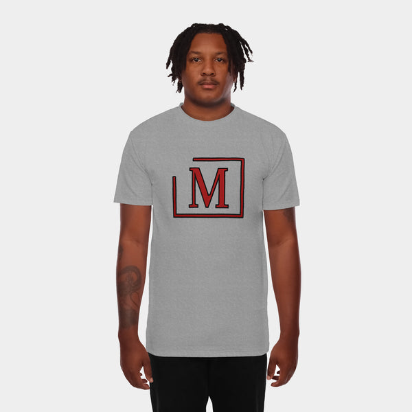 MDB Brand Men's Classic "M" Embroidered T-Shirt