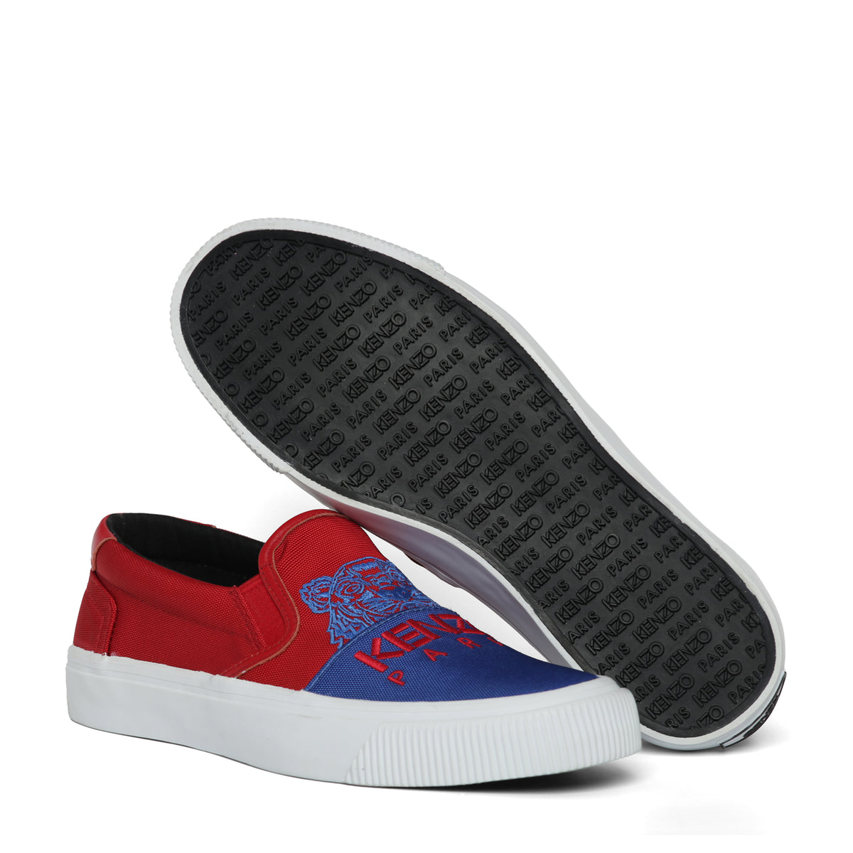 Kenzo Men's Embroidered K-Skate Tiger Slip-On Sneakers