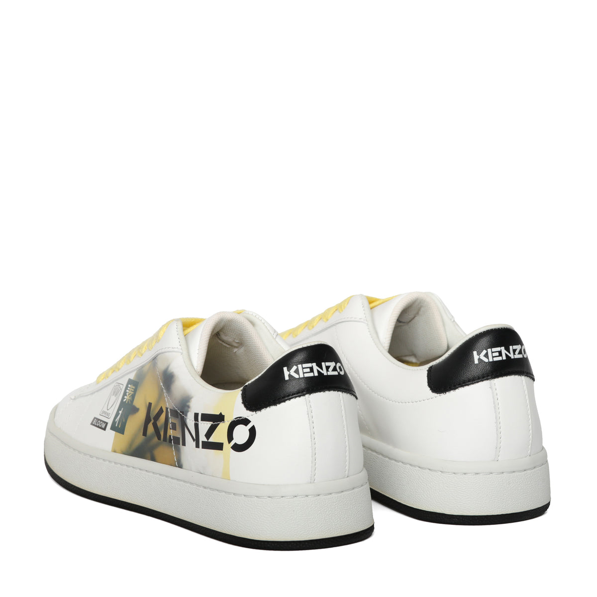 Kenzo Men's Kourt K Logo 'Floral' Sneakers