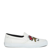 Kenzo Men's K-Skate Jumping Tiger Slip-On Sneakers