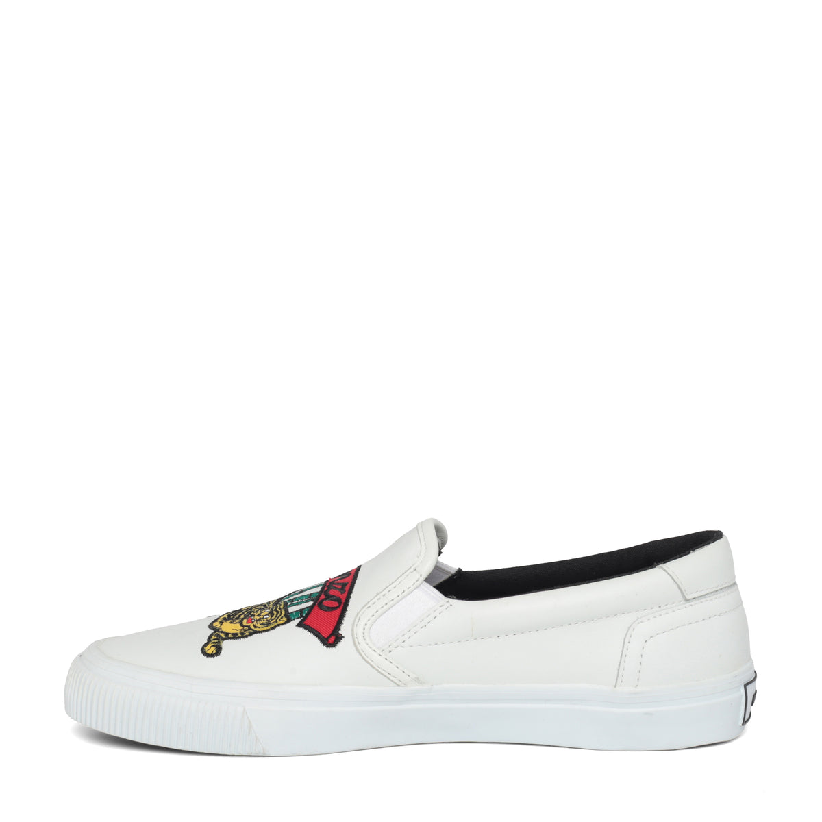 Kenzo Men's K-Skate Jumping Tiger Slip-On Sneakers