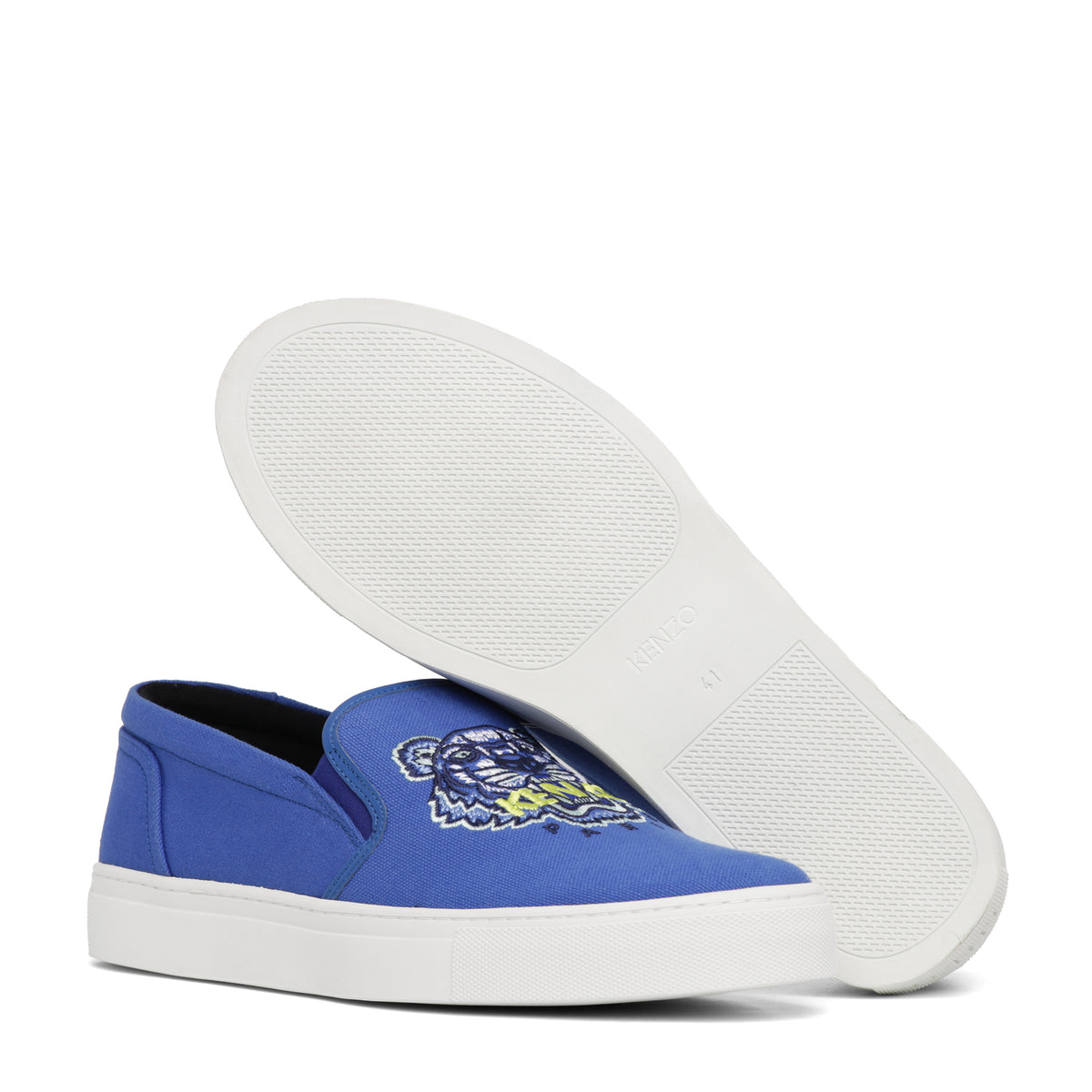 Kenzo Men's K-Skate Tiger Slip-On Sneakers