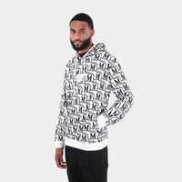 MDB Couture Men's Woven Monogram Hoodie