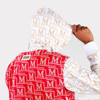 MDB Couture Men's Monogram French Terry Hoodie Sweatshirt