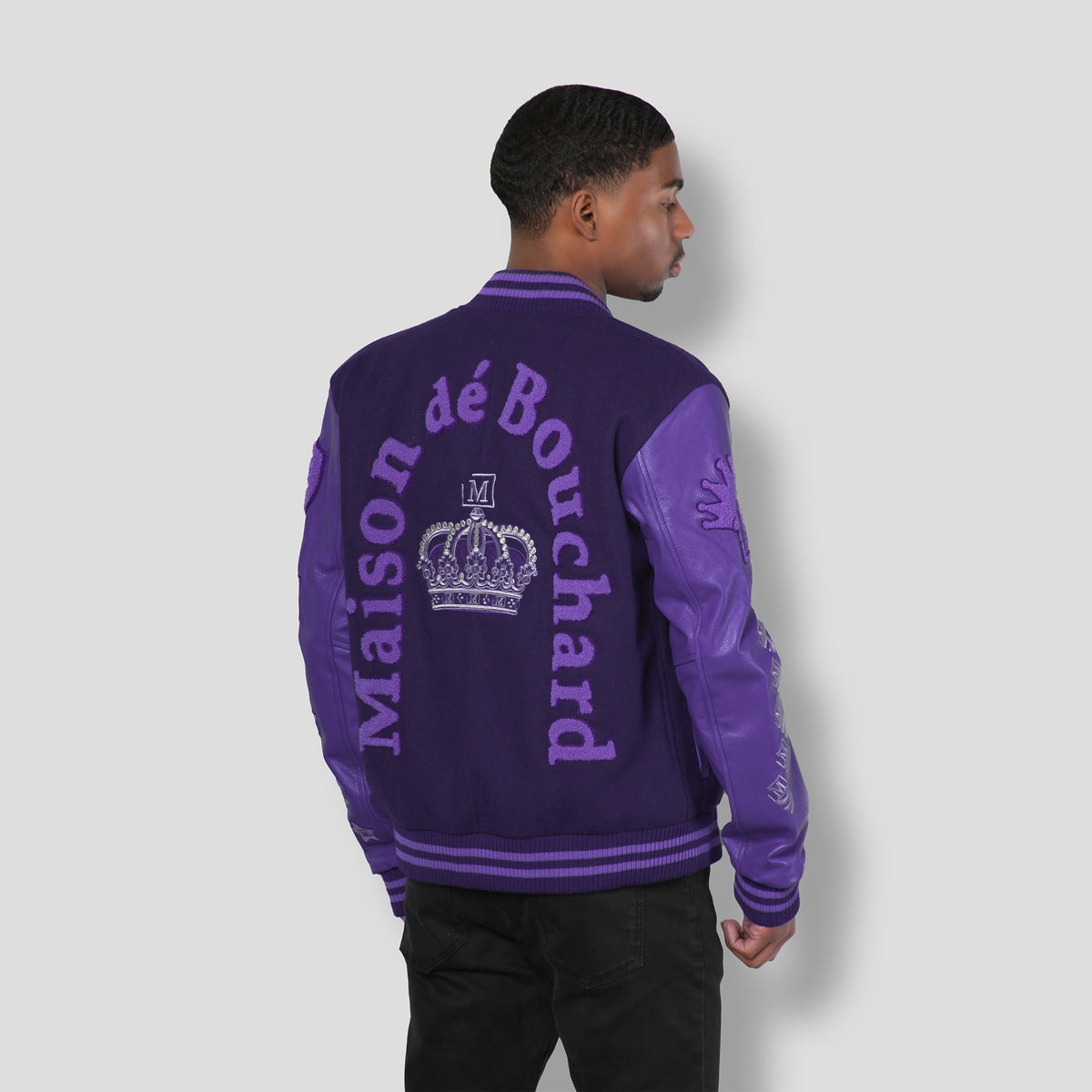 MDB Brand Men's Letterman Jacket