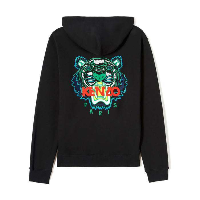 Kenzo Men's Tiger Zipped Hoody Sweatshirt