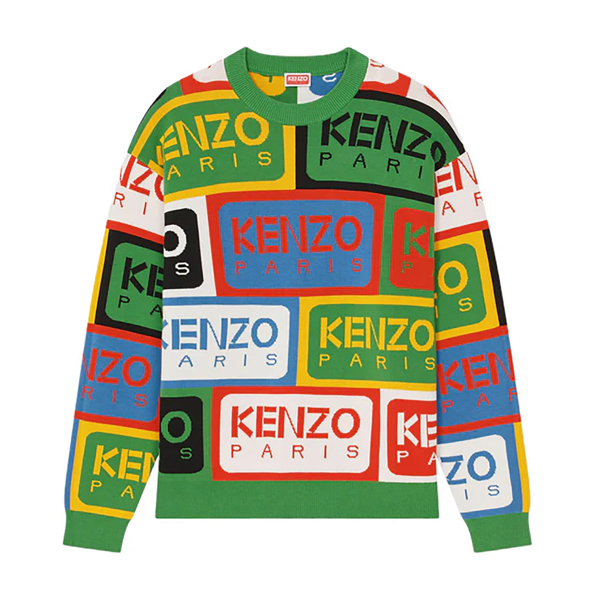 Kenzo Men's 'KENZO LABELS' Jumper Sweater