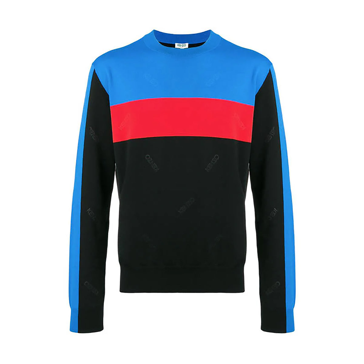 Kenzo Men's Color Block Striped Sweater