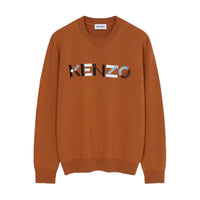 Kenzo Men's Logo Merino Wool Jumper Sweater