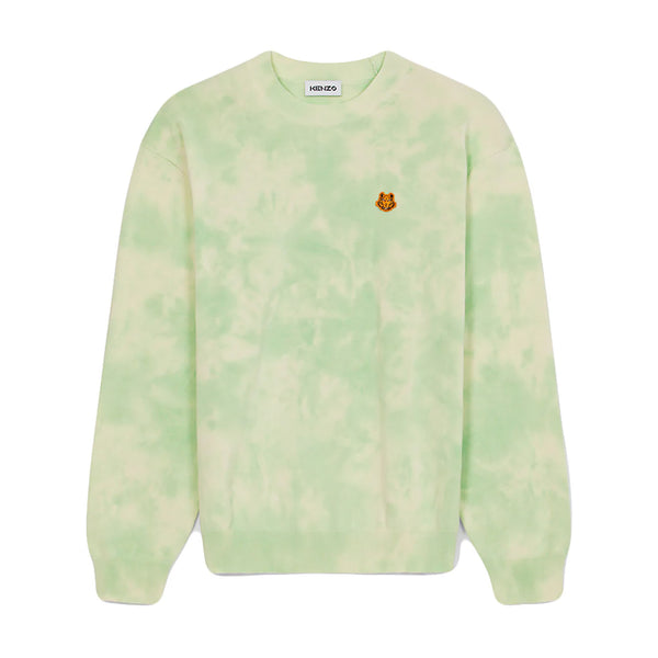 Kenzo Men's Crest Tie-Dyed Jumper Sweater