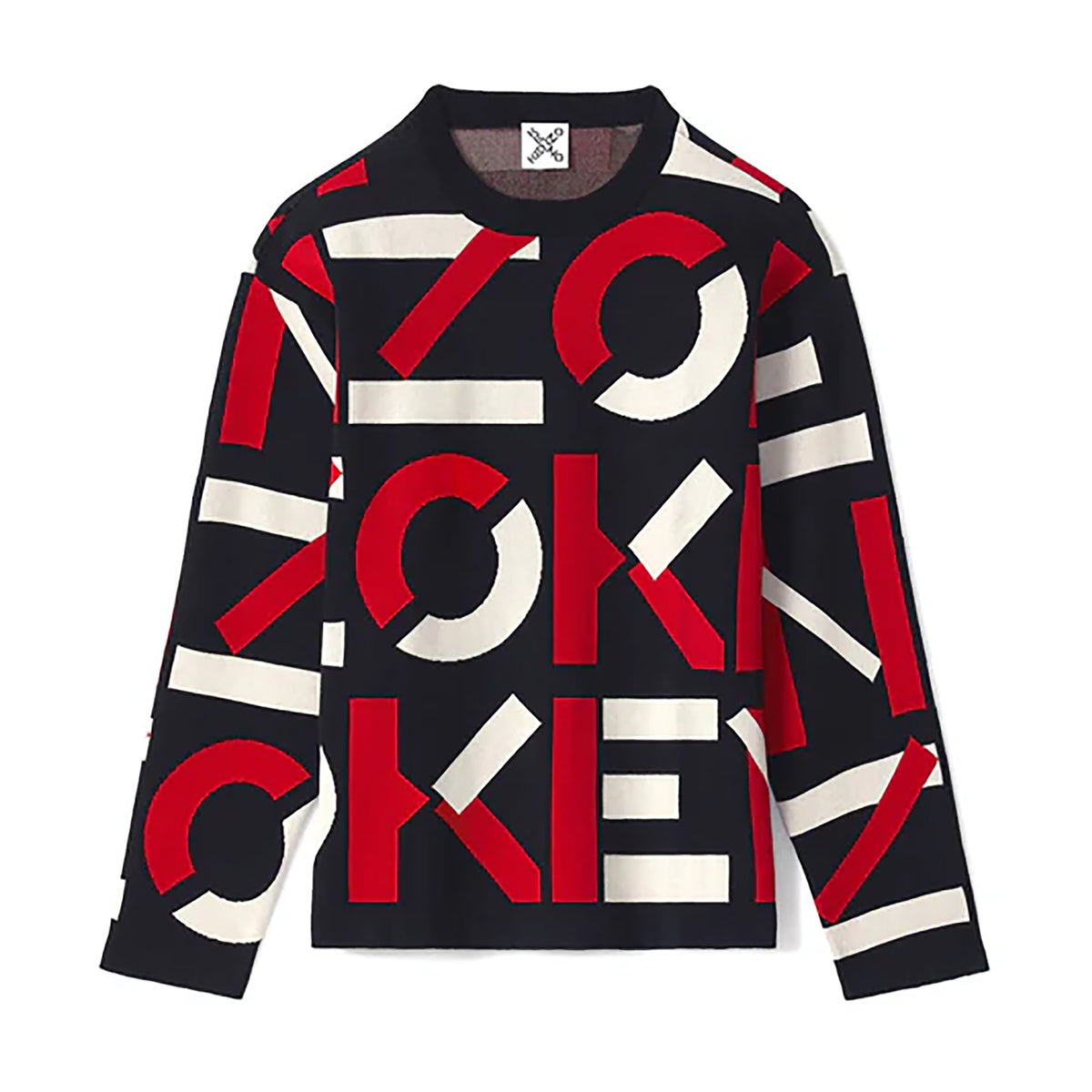 Kenzo Men's Sport Jacquard Monogram Jumper Sweater