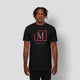 MDB Clearance Men's "M" Swirl Embroidered Logo T-Shirt