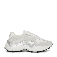 MCM Men's Skystream Sneakers in Visetos Leather Mix