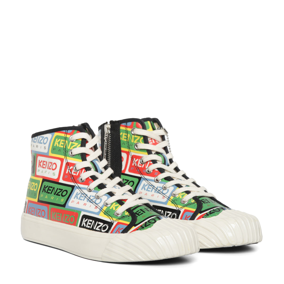 Kenzo Men's 'KENZOSCHOOL' High-Top Sneakers