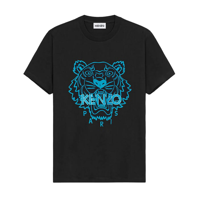 KENZO Men's Neon Tiger Logo T-Shirt