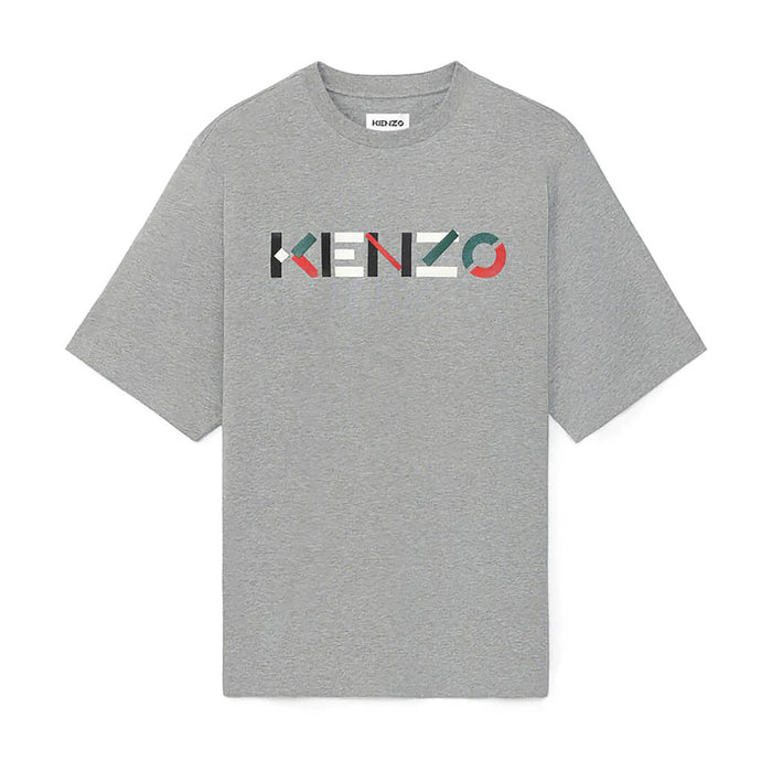 Kenzo Men's Multicolor Logo Skate T-Shirt