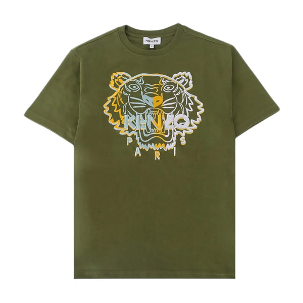 Kenzo Men's Relaxed Fit Embroidered Tiger T-Shirt