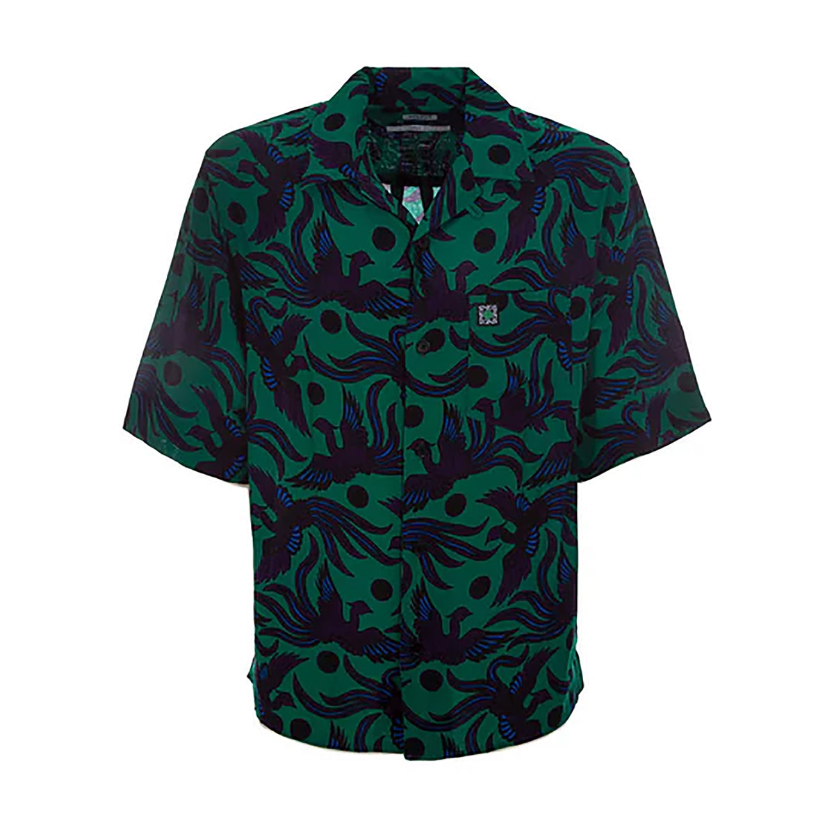 Kenzo Men's Flying Phoenix Oversized Shirt