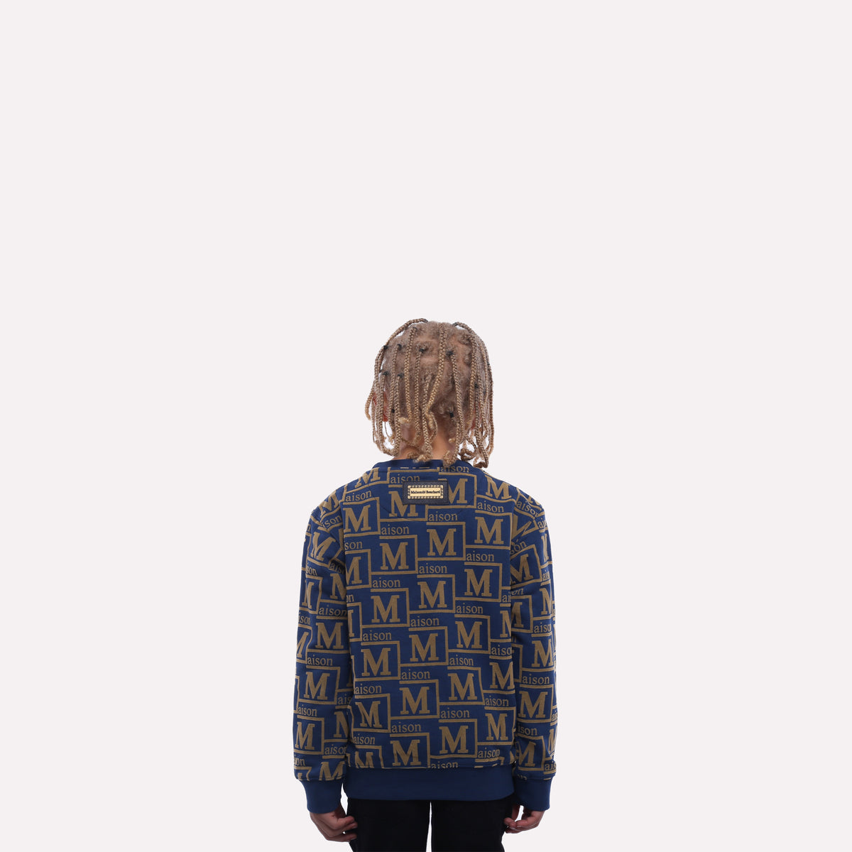 MDB Couture Kids Monogram Crewneck Sweatshirt