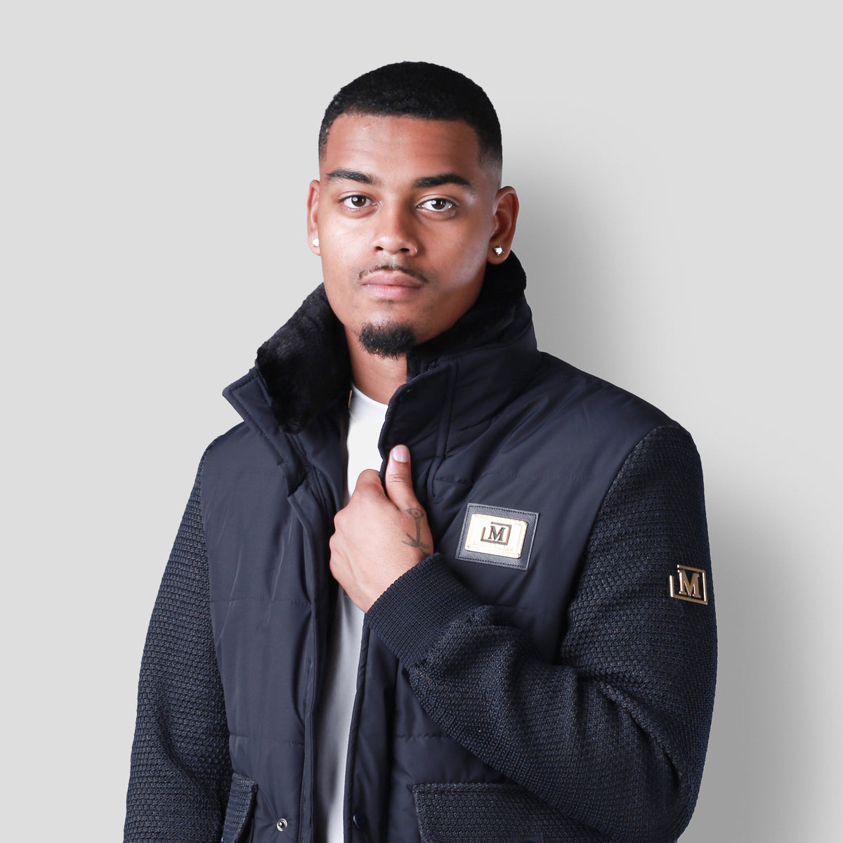 MDB Couture Men's Expedition Jacket - Midnight