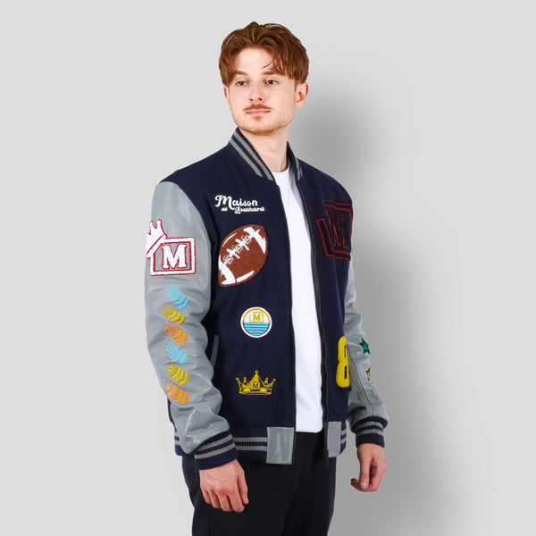 MDB Brand Men's Letterman Jacket