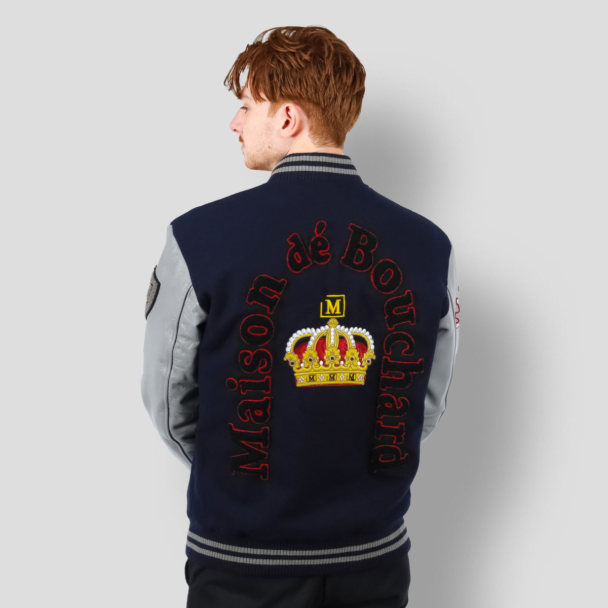 MDB Brand Men's Letterman Jacket