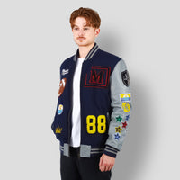 MDB Brand Men's Letterman Jacket