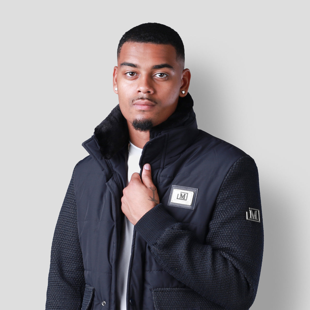 MDB Couture Men's Expedition Jacket - Midnight