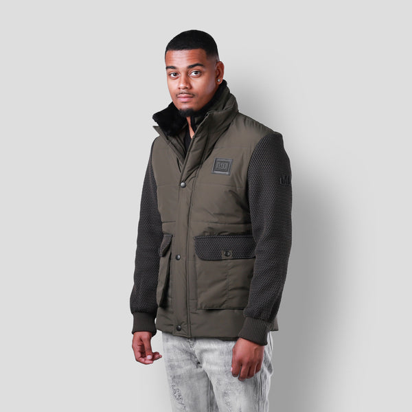 MDB Couture Men's Expedition Jacket - Olive