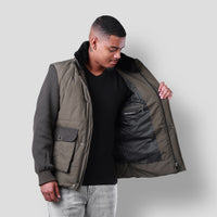 MDB Couture Men's Expedition Jacket - Olive